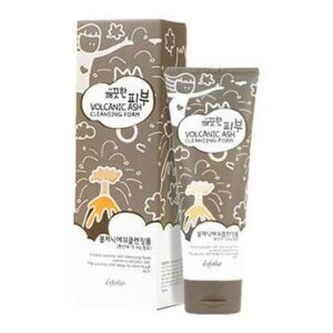 Spuma de curatare cu cenusa vulcanica