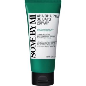 Spumă de curățare pentru ten acneic AHA-BHA-PHA 30 Days Miracle