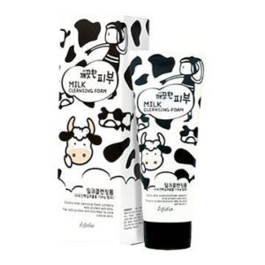 Spuma de curatare pentru ten cu lapte