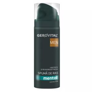 Spuma de ras Gerovital Men cu mentol