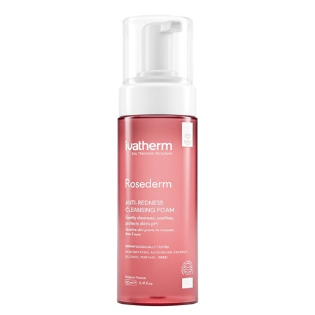 Spuma demachianta anti-roseata Rosederm 160 ml Ivatherm