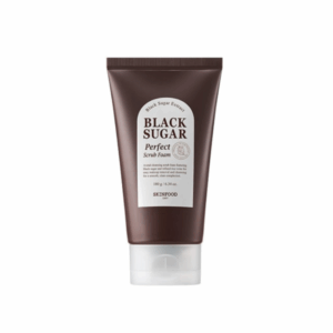 Spuma exfolianta cu zahar negru