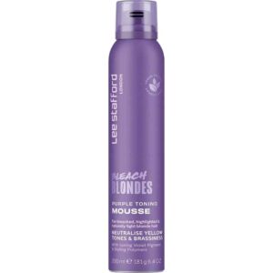 Spuma nuantatoare cu protectie UV Bleach Blondes Purple Toning