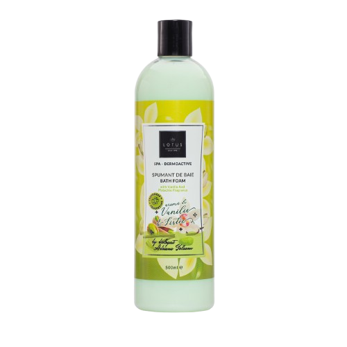 Spumant de baie cu apa de vanilie si fistic SPA Dermoactive