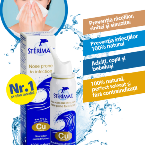 Sterimar Cupru spray cu apa de mare