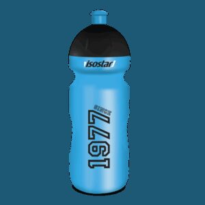 Sticla aniversara albastra