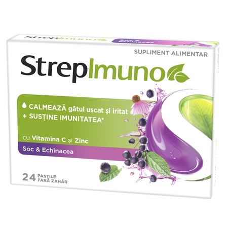 Strepimuno cu soc si echinacea