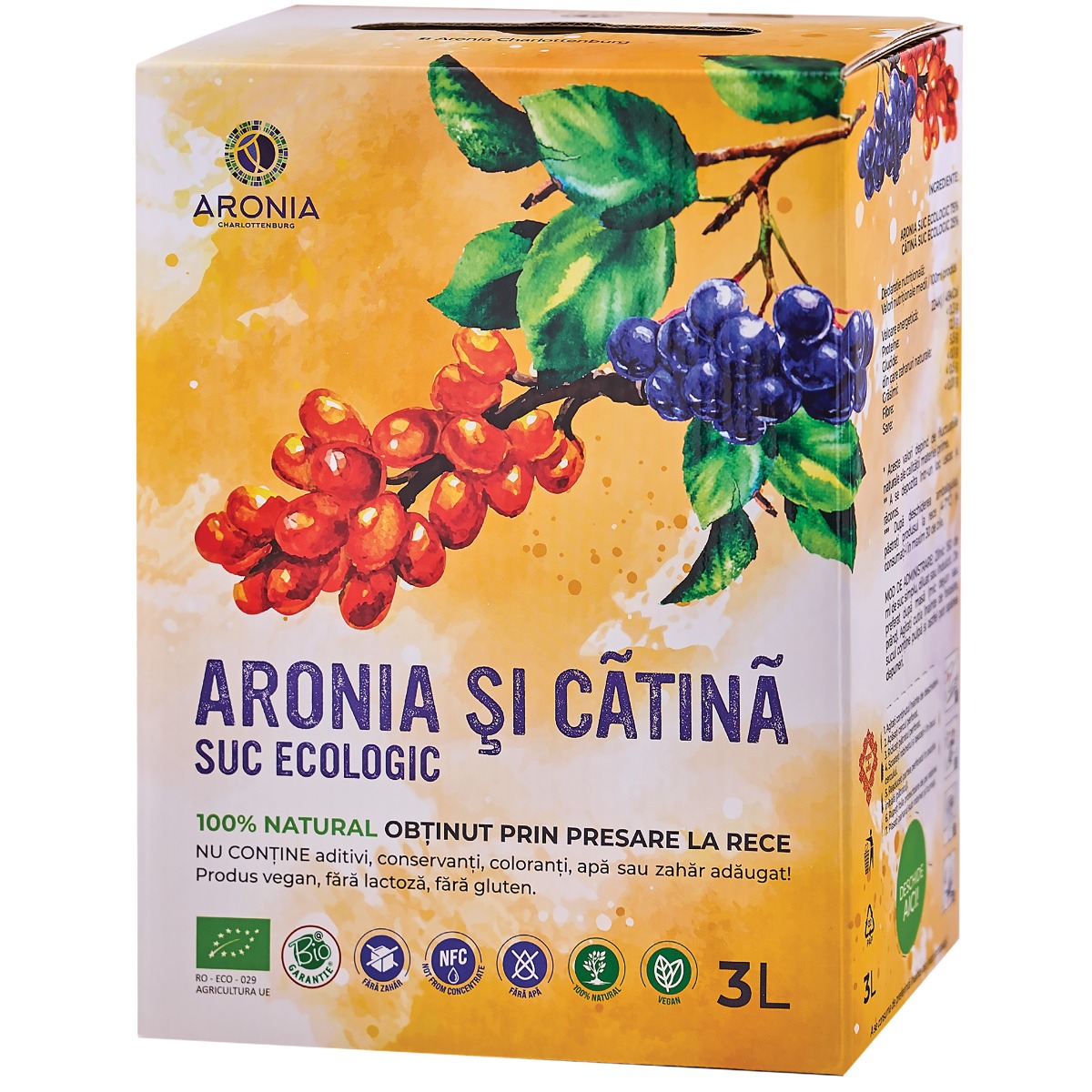 Suc de Aronia si Catina Ecologic