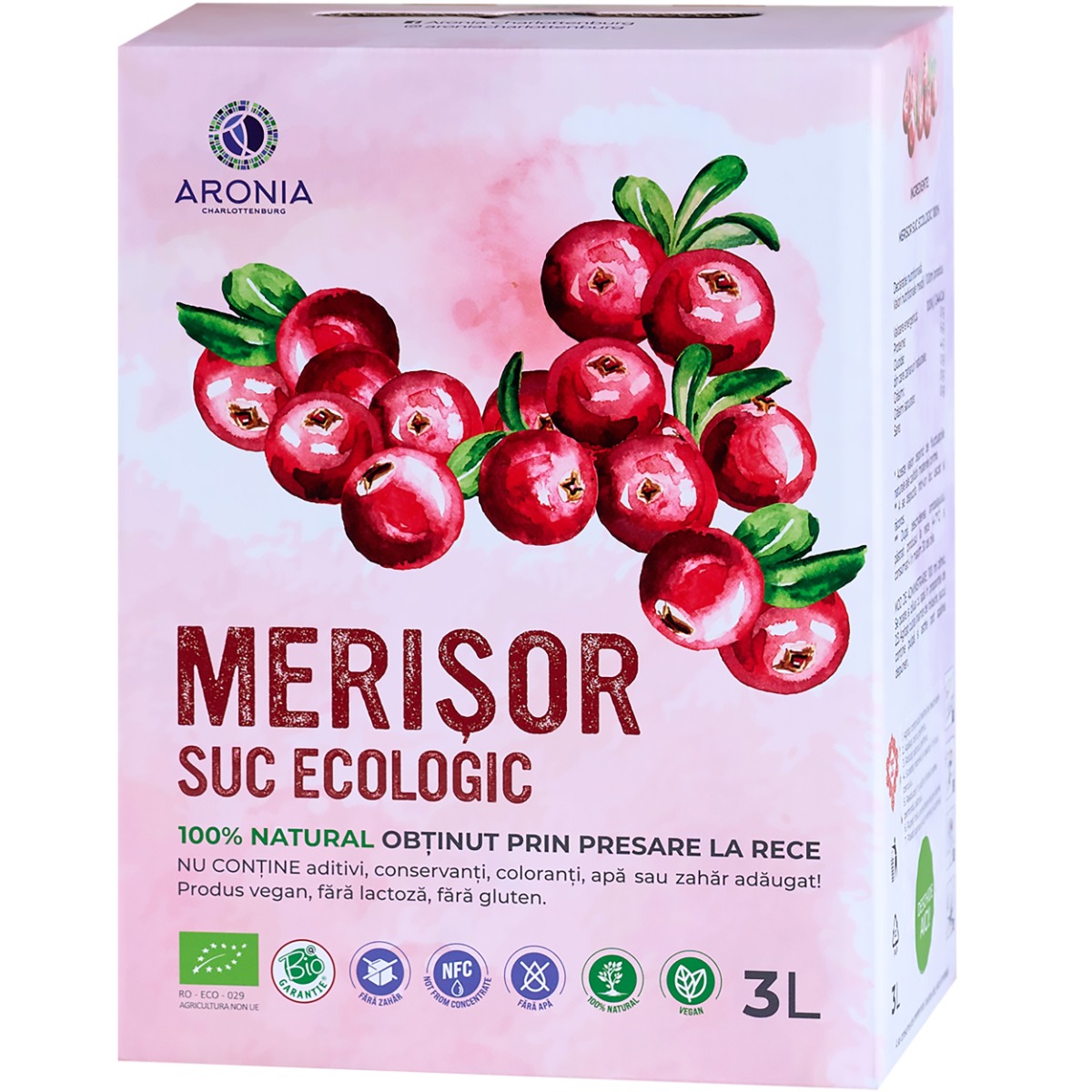 Suc de Merisoare Ecologic
