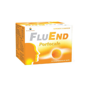 Sun Wave FluEnd cu aroma de portocale 20 comprimate de supt