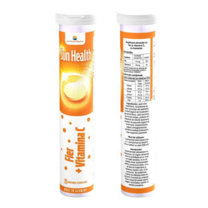 Sun Wave Sun Health Fier + Vitamina C 20 comprimate efervescente