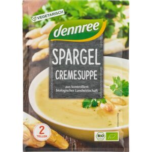 Supa crema eco de sparanghel la plic