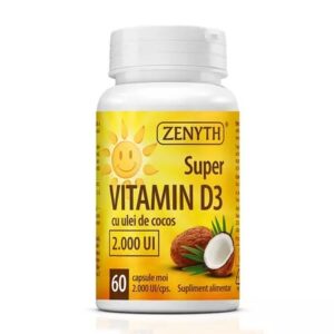 Super vitamina D3 cu ulei de cocos