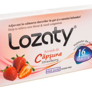 Supliment alimentar cu aroma de capsuni fara zahar Lozaty