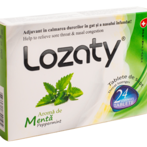 Supliment alimentar cu aroma de menta Lozaty