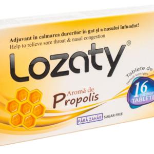 Supliment alimentar cu aroma de propolis fara zahar Lozaty