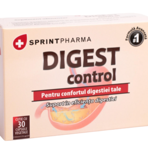 Supliment alimentar pentru digestie Digest Control