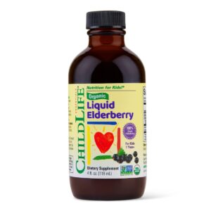 Supliment imunitate copii Liquid Elderberry Childlife Essentials