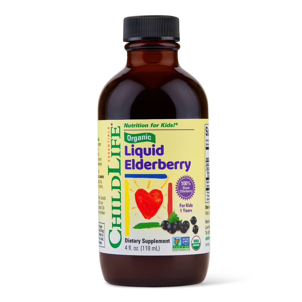 Supliment imunitate copii Liquid Elderberry Childlife Essentials