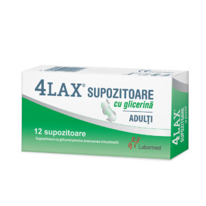 Supozitoare cu glicerina pentru adulti 4Lax