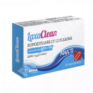 Supozitoare cu glicerina pentru adulti LaxaClean
