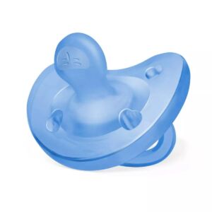 Suzeta anatomica din silicon PhysioSoft 6-16 luni Bleu