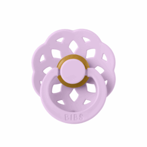 Suzeta din latex cu tentina rotunda pentru +6 luni Boheme Violet Sky