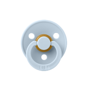 Suzeta din latex cu tetina anatomica 0 luni+ Colour Baby Blue