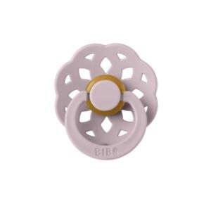 Suzeta din latex cu tetina rotunda 0 luni+ Boheme Dusky Lilac