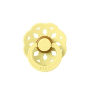 Suzeta din latex cu tetina rotunda 0 luni+ Boheme Sunshine