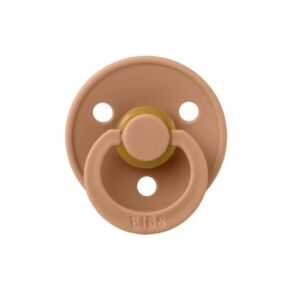 Suzeta din latex cu tetina rotunda 0 luni+ Colour Earth