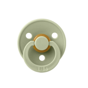 Suzeta din latex cu tetina rotunda 0 luni+ Colour Sage