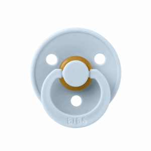 Suzeta din latex cu tetina simetrica 0 luni+ Colour Baby Blue