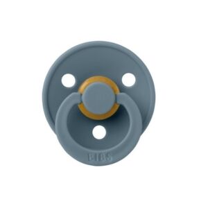 Suzeta din latex cu tetina simetrica 0 luni+ Colour Petrol