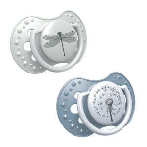 Suzeta din silicon Dynamic Botanic pentru baieti 18+luni