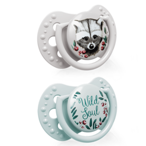 Suzeta din silicon Dynamic Night&Day wild soul pentru baieti 0-2 luni