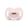 Suzeta din silicon fiziologica pentru 0 - 6 luni SX Pro Colour Essence Roz