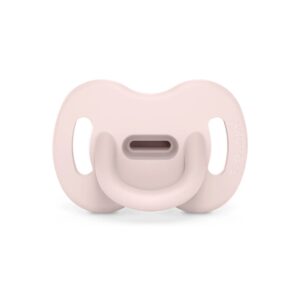 Suzeta din silicon fiziologica pentru 0 - 6 luni SX Pro Colour Essence Roz