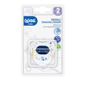 Suzeta din silicon ortodontica cu desen nr.2