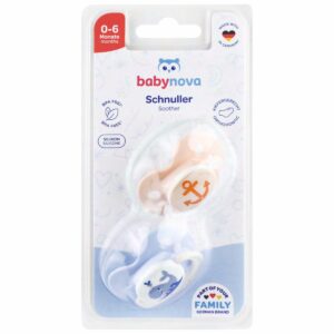 Suzeta din silicon ortodontica pentru 0-6 luni+