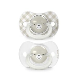 Suzeta fiziologica SX Pro pentru 0 - 6 luni Bej Wild & Free