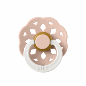 Suzeta fosforescenta din latex cu tentina rotunda pentru +0 luni Boheme Glow Blush