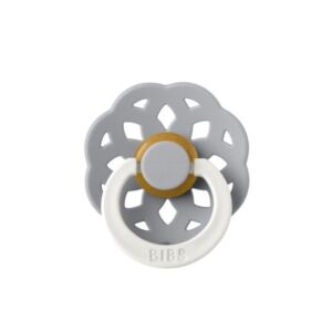 Suzeta fosforescenta din latex cu tetina rotunda 6 luni+ Boheme Cloud