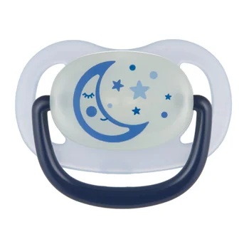 Suzetă ortodontică din silicon Night Dreams 6–18 luni