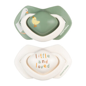 Suzeta simetrica de silicon pentru 0-6 luni Goose 22/667