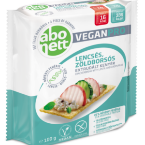 Tartine crocante VeganPro fara gluten Linte-Mazare