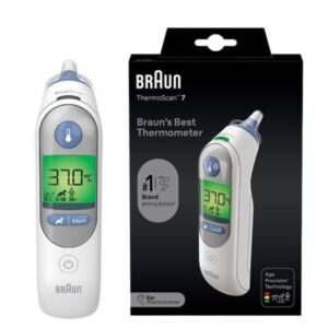 Termometru auricular copii Braun ThermoScan 7 IRT6520 cu Age Precision