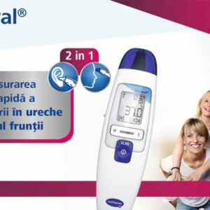 Termometru cu infrarosu Veroval pentru ureche si frunte