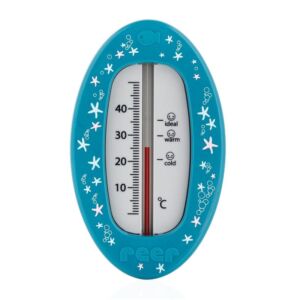 Termometru de baie oval Albastru 24113
