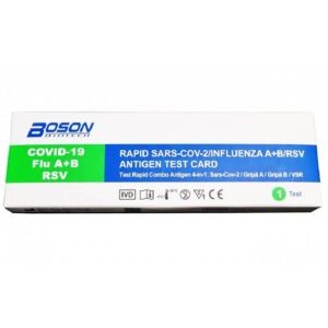 Test Rapid Combo 4 in 1 Covid 19 + Gripa A/B + RSV cu prelevare nazofaringiana